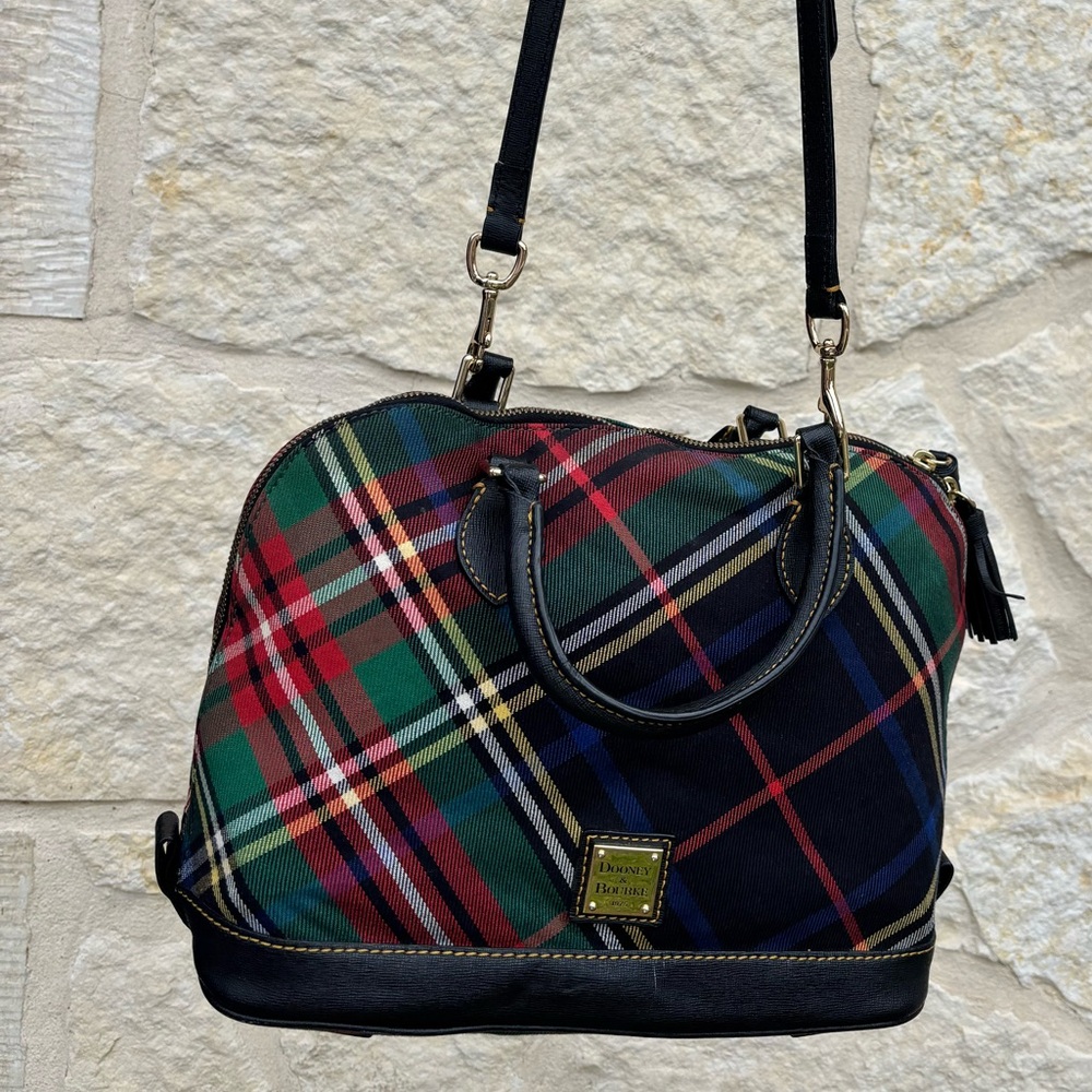 Dooney & Bourke Tartan Plaid Satchel Collection